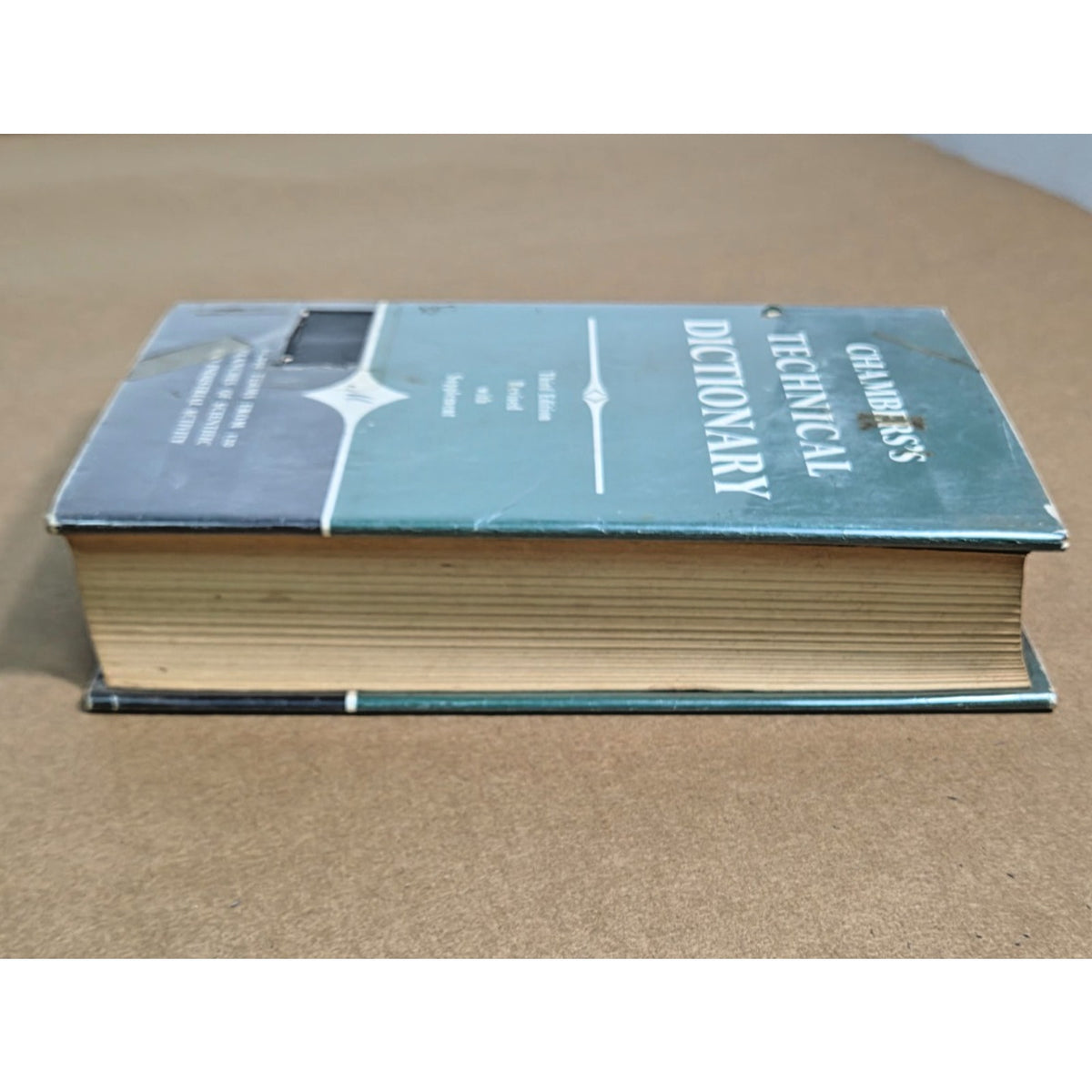 Vintage 1962 Chambers's Technical Dictionary - Eglin Air Force Base Library Copy