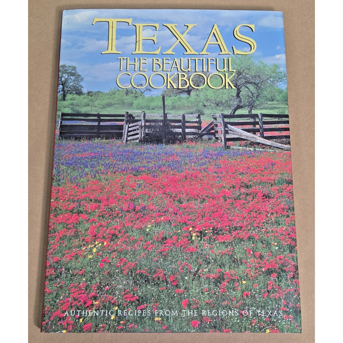 Vintage 1995 Texas The Beautiful Cookbook Hardcover Authentic Regional Recipes