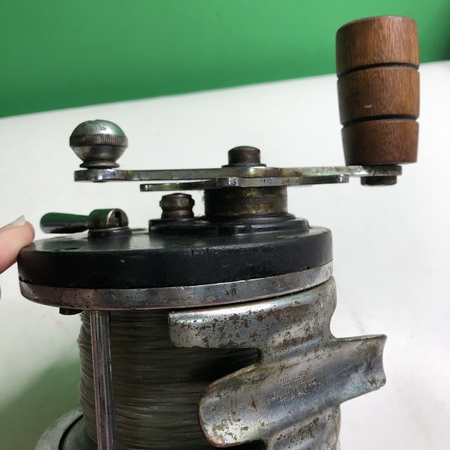 Ocean City Long Key Big Game Saltwater Fishing Reel Vintage