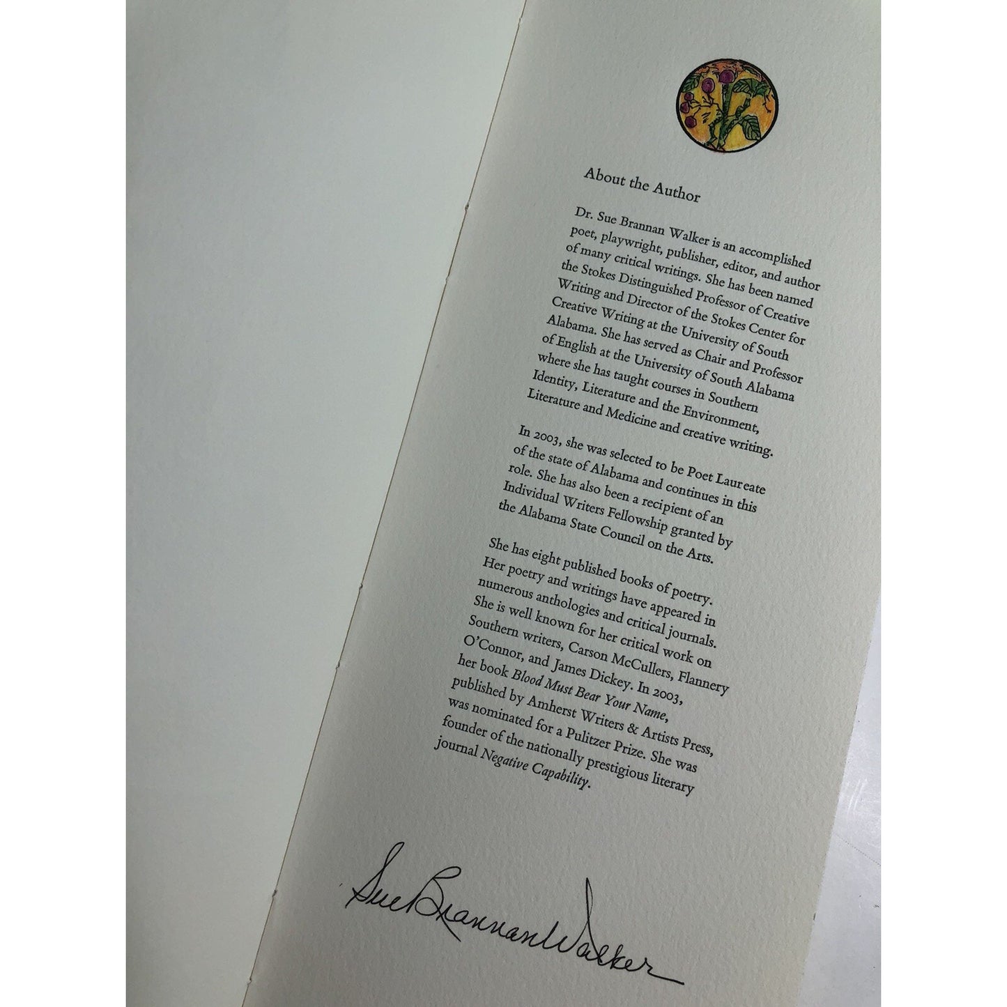 2008 FAULKNER SUITE By Sue Brannan Walker 7/50 LE Author Signed Ragland Alabama