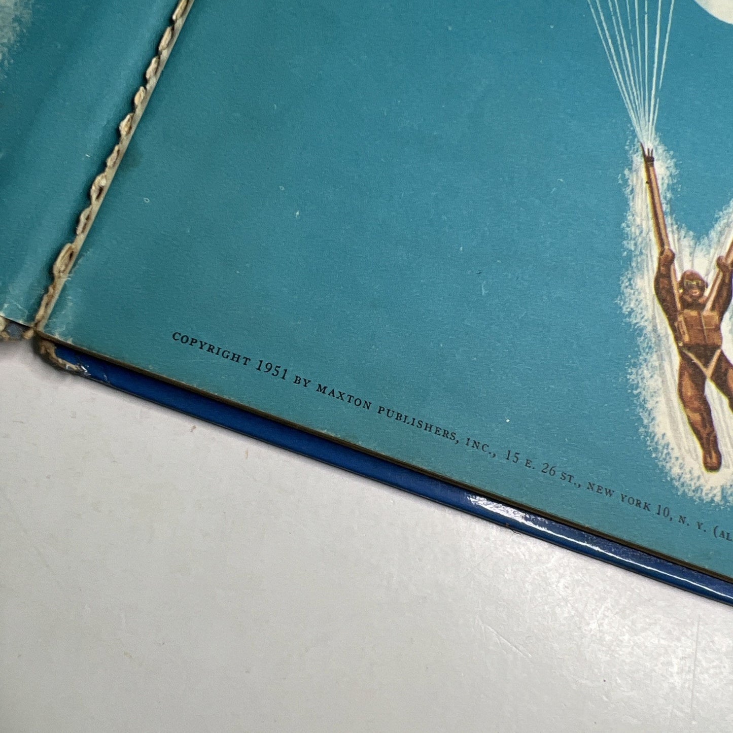 A Child's Book of Planes Tom Sinnickson 1951 Illustrated Children's DAMAGED