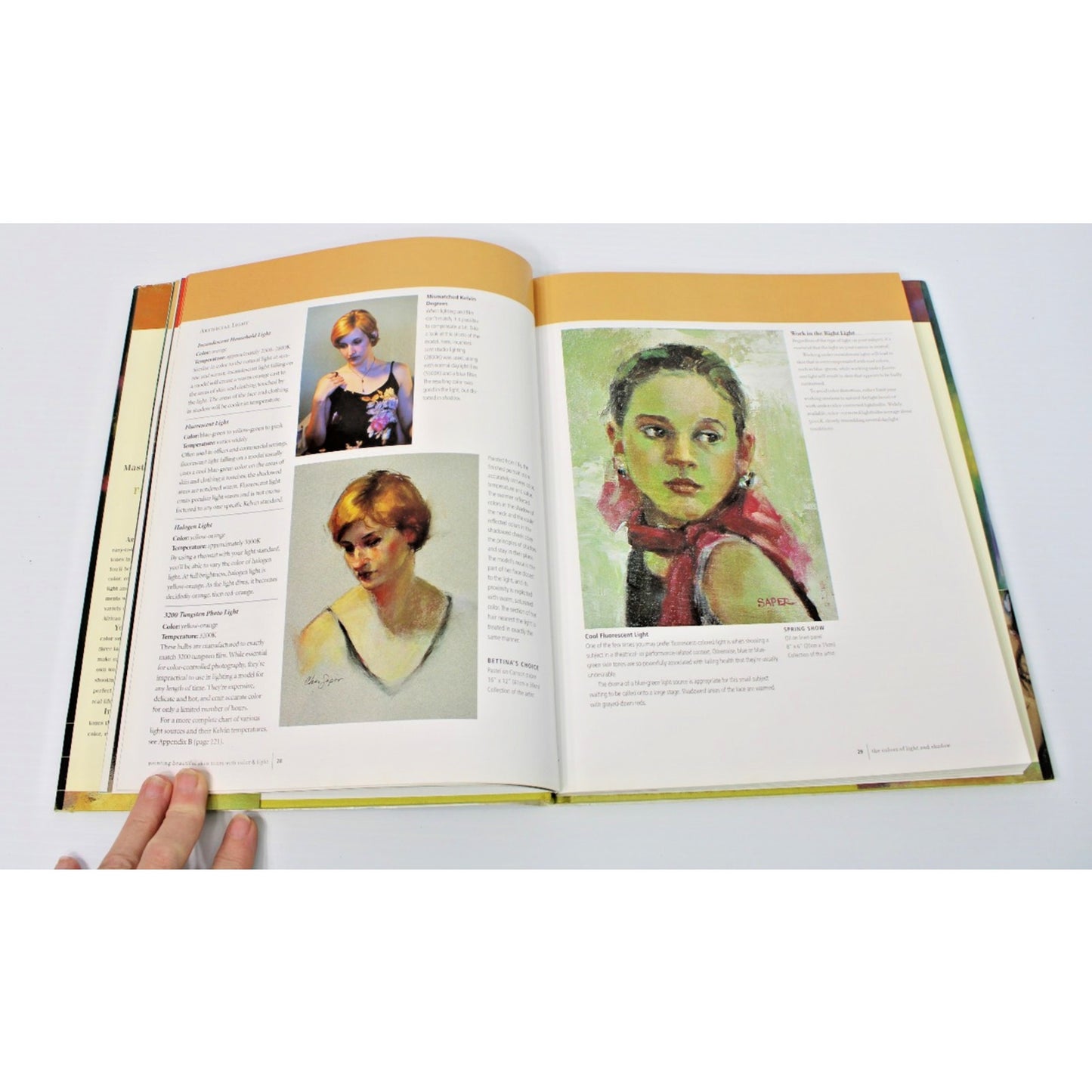 Painting Beautiful Skin Tones with Color & Light- Chris Saper, 2001 HC/ DJ NF