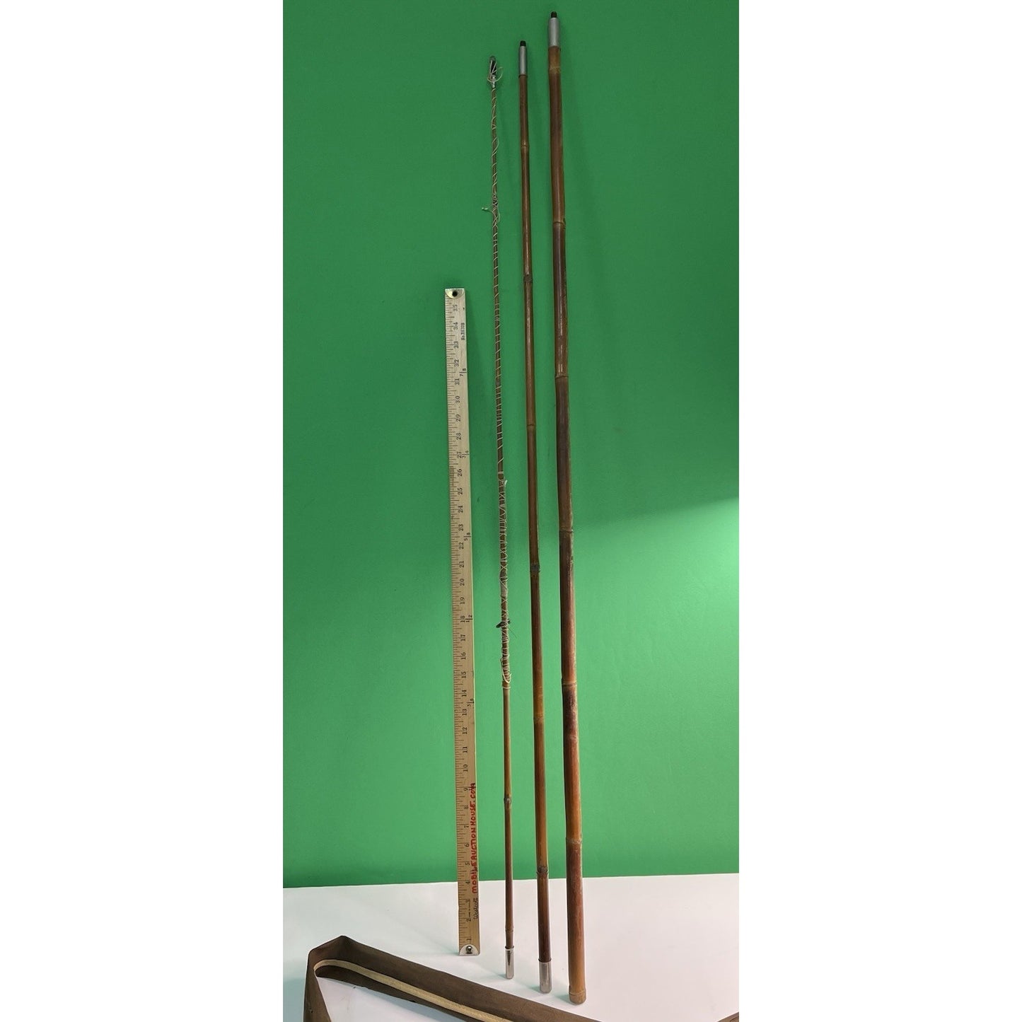 Vintage Heddon 12’ Bamboo Fishing Rod Pole