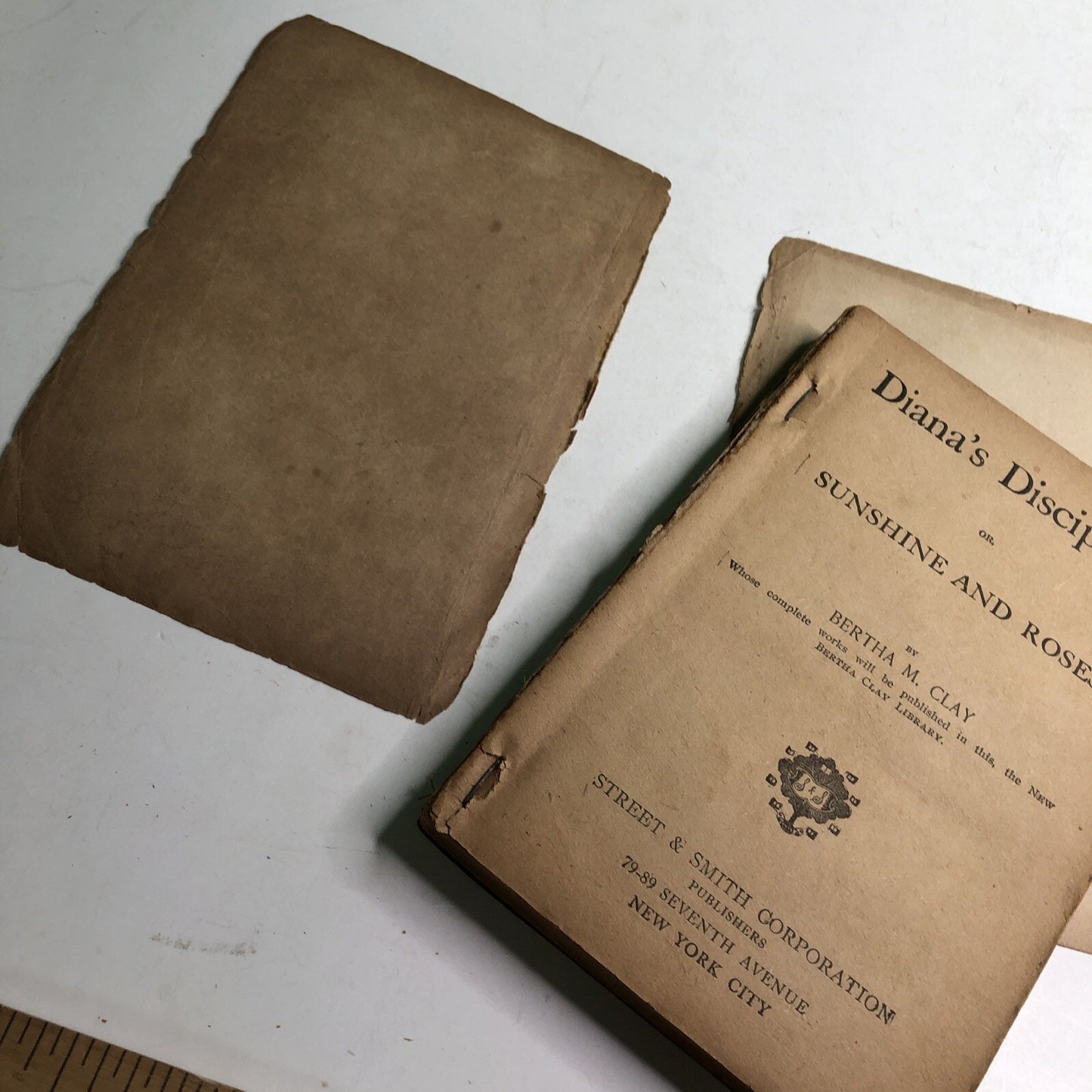 Diana’s Discipline by Bertha M. Clay No. 34 PB Copyright 1900 Antique