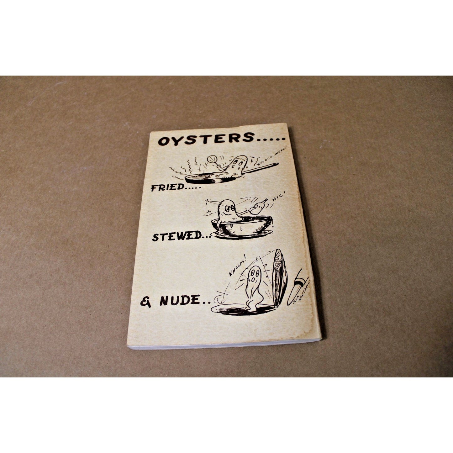 1963 Signed First Edition, Oysters And Politics, J.O. Wintzell, Mobile, AL