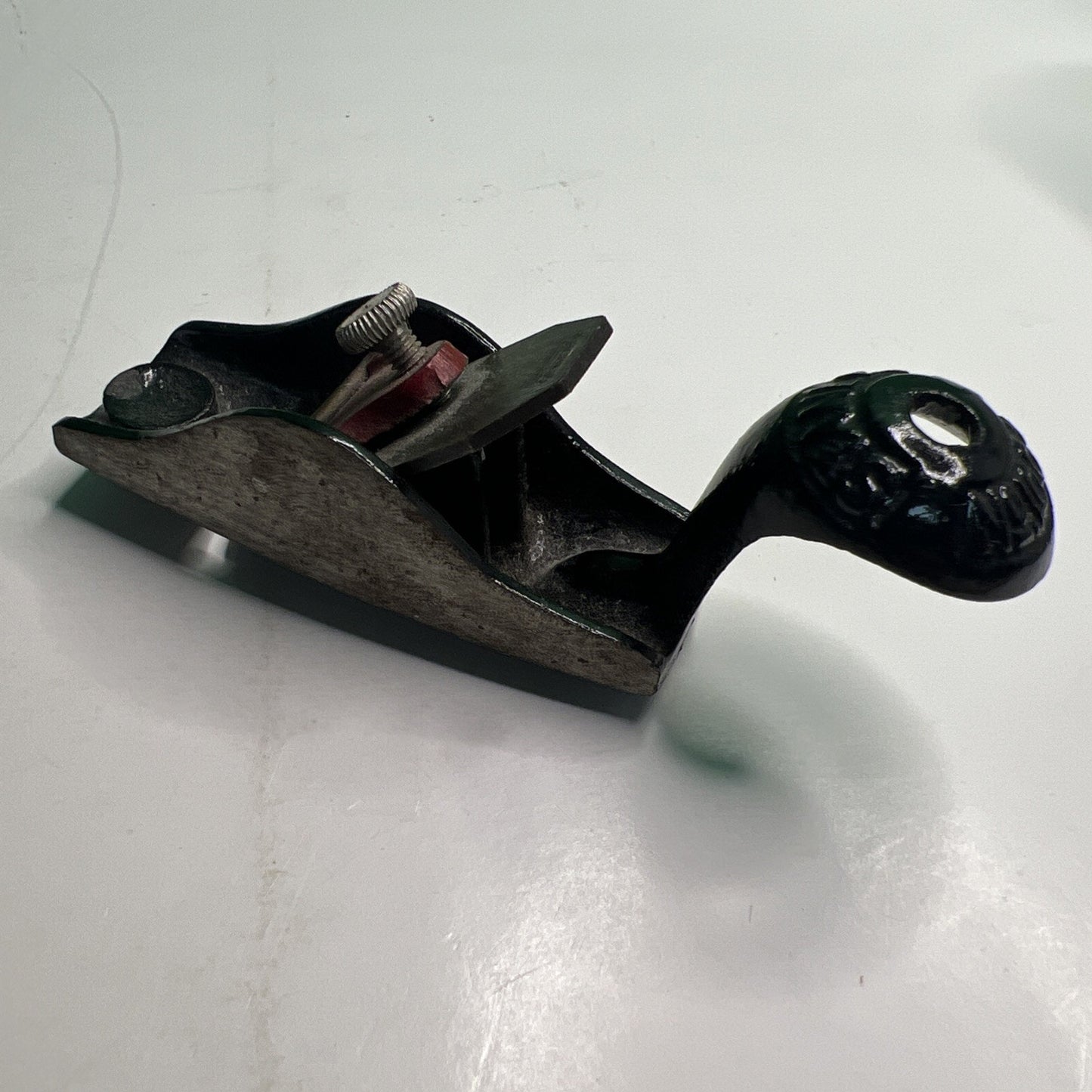 STANLEY 100 & 1/2 CURVED BOTTOM BLOCK PLANE Squirrel Tail EXCELNT USED CONDITION