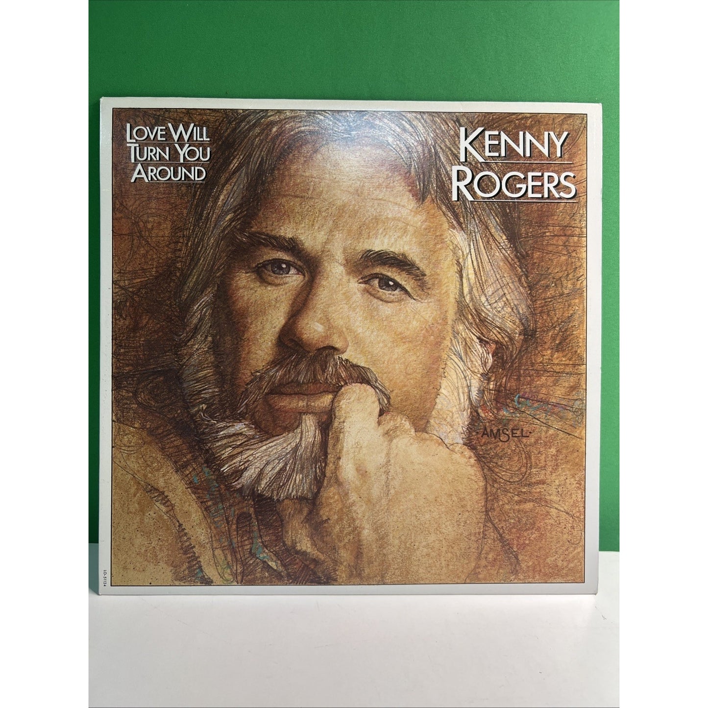 Love Will Turn You Around by Kenny Rogers Vinyl Record LP Liberty Records 1982