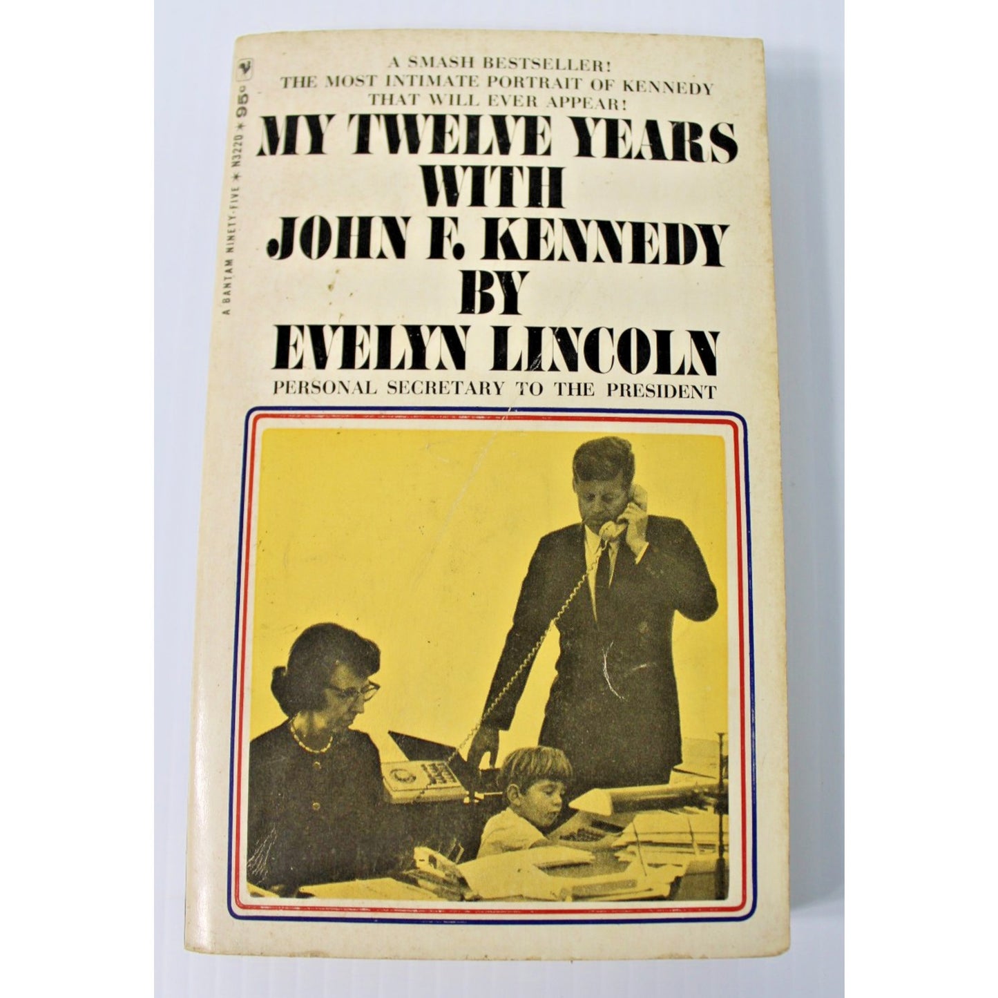John F. Kennedy 3 Books + DVD: Uncommon Wisdom, Complete Biography, My 12 Years
