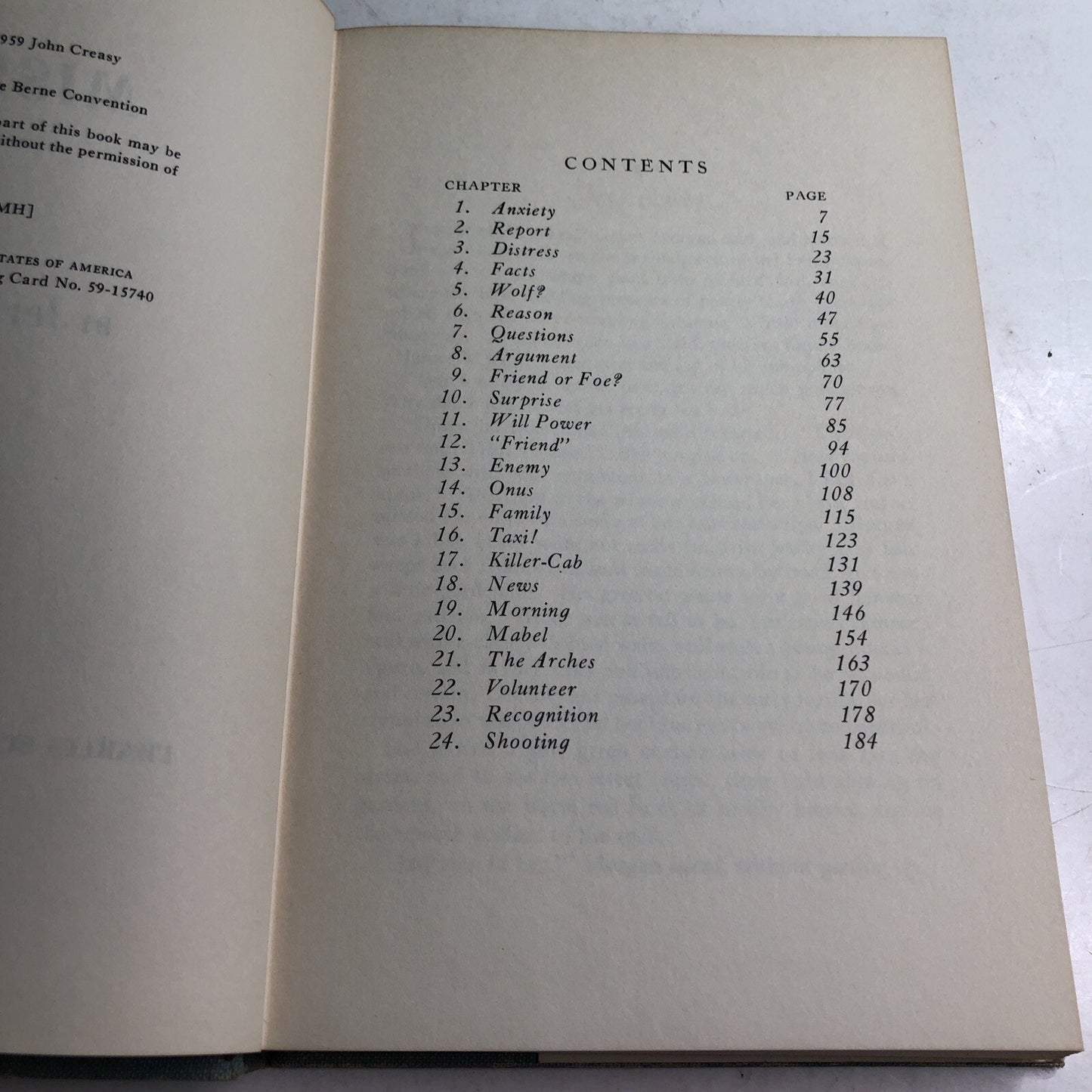 Jeremy York MISSING 1st Edition 1959 Hardcover Dust Jacket