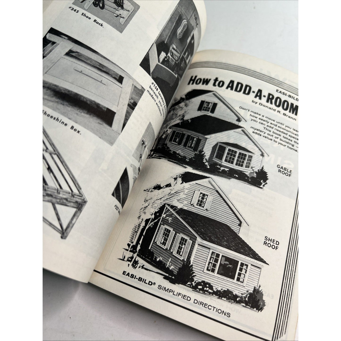1968 3rd Printing Easi-Bild Build-It-Yourself Patterns Home Improvement Book 600