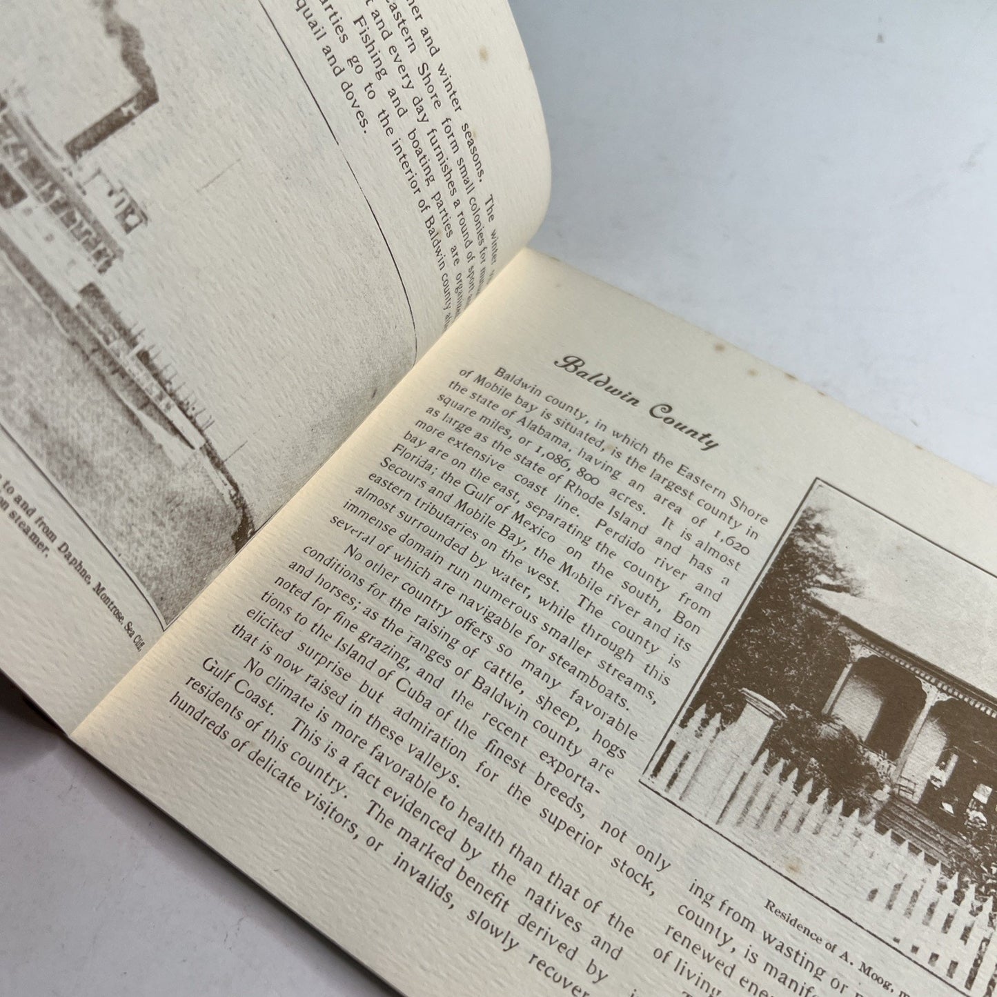 1985 Along The Eastern Shore Mobile Bay, Alabama Local History Illustrated