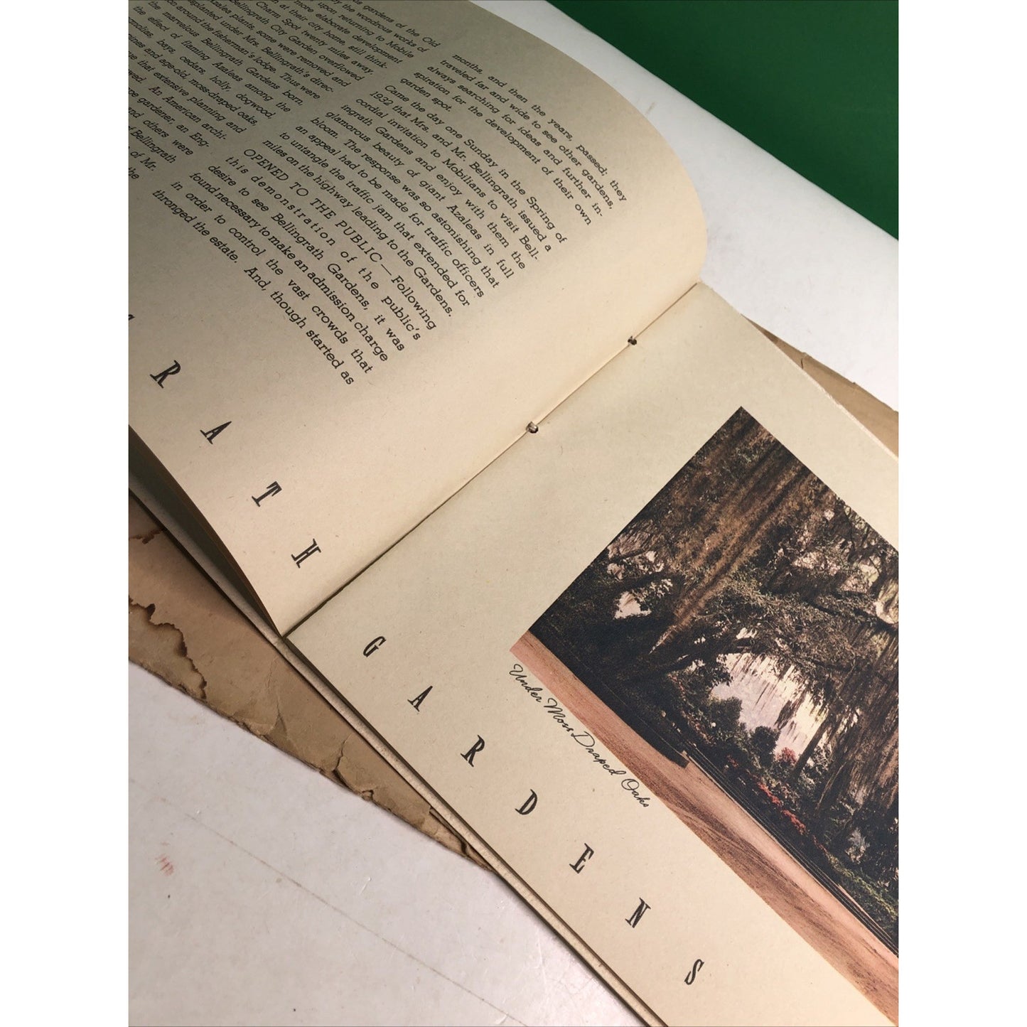 Bellingrath Gardens Mobile Alabama 1942 Fowl River AL Advertising History