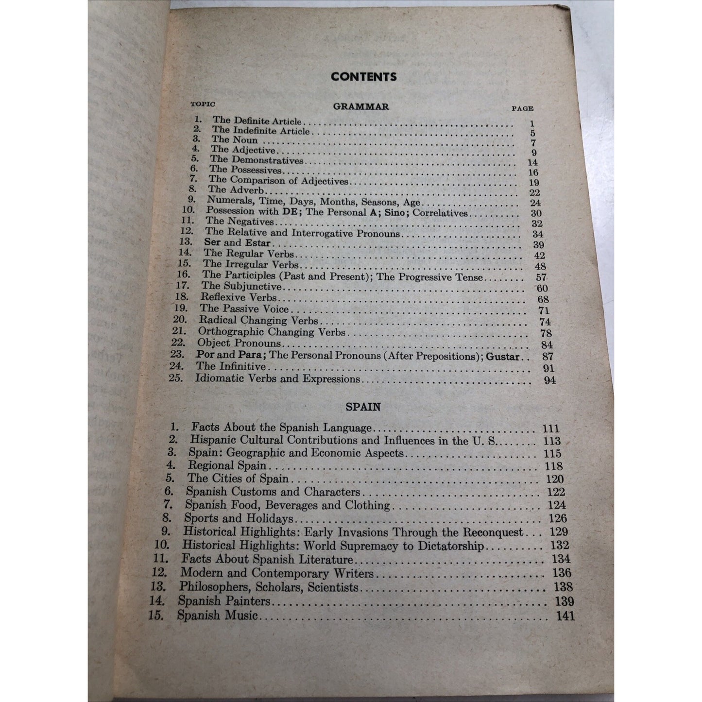 1949 Repasemos Spanish Two Years by Amateau & Cabat Textbook Republic Book Co.