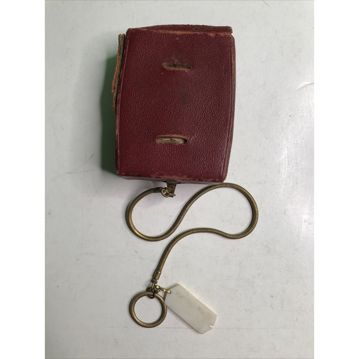 Bewi 1955 Automat Light Meter With Bertram Leather Case Vintage