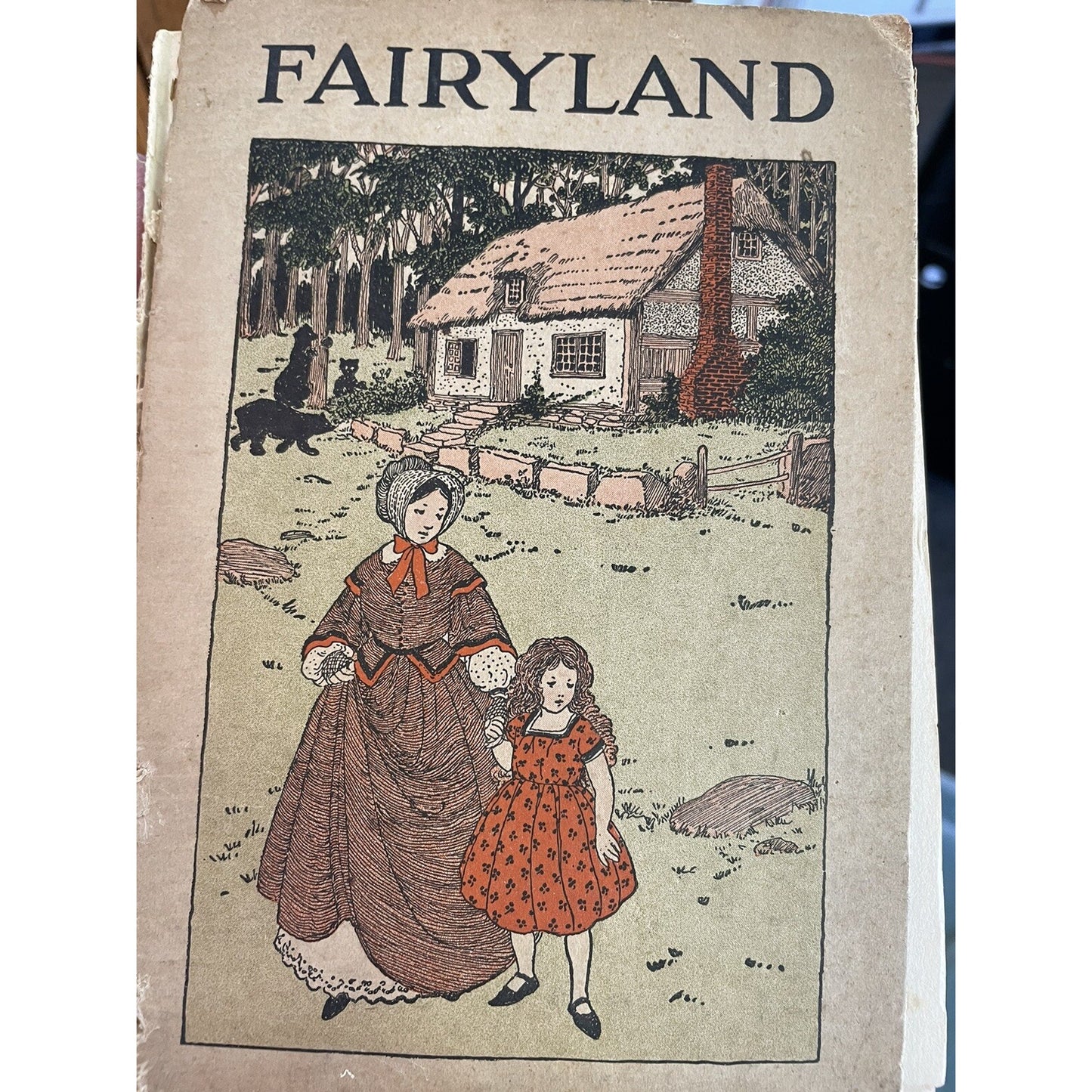 1924 Fairyland Book By Edgar Dubs Shiner Illustrated By Lucy Fitch Perkins