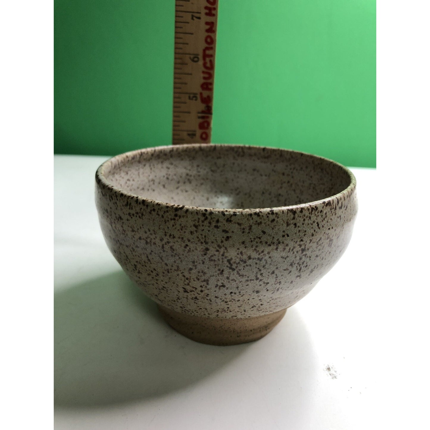 CHARLES GOLLOTT POTTERY Planter Pot Partially Glazed Speckled Mobile Alabama ‘83