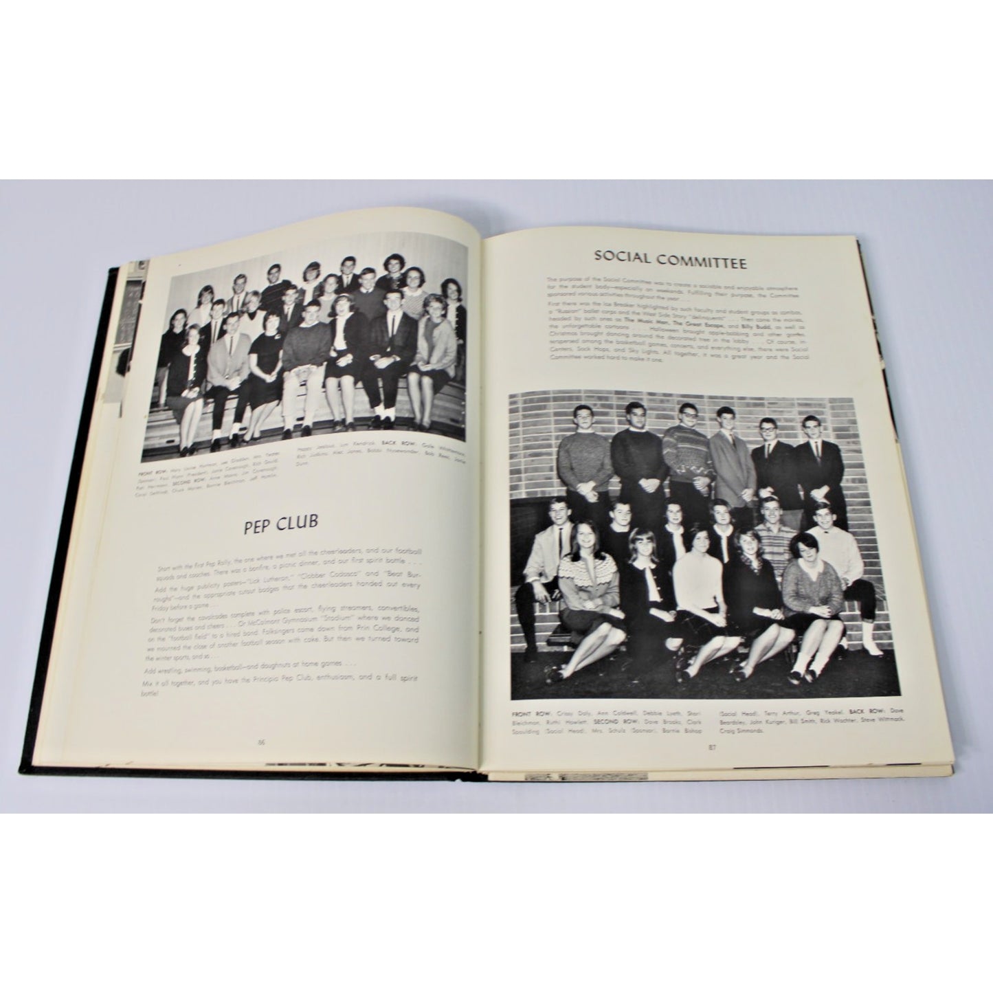 Vintage 1964 The Blade Yearbook, Principia Upper School, St. Louis MO Missouri