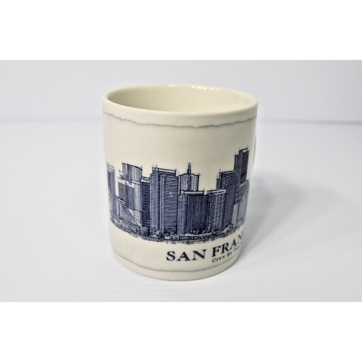 Starbucks 2007 San Francisco City Coffee Mug By The Bay Architecture Series 18oz