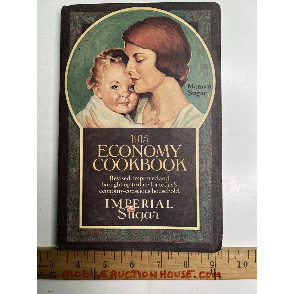 Vintage 1915 Economy Cookbook Retro Imperial Sugar 1975 Reprint Revised