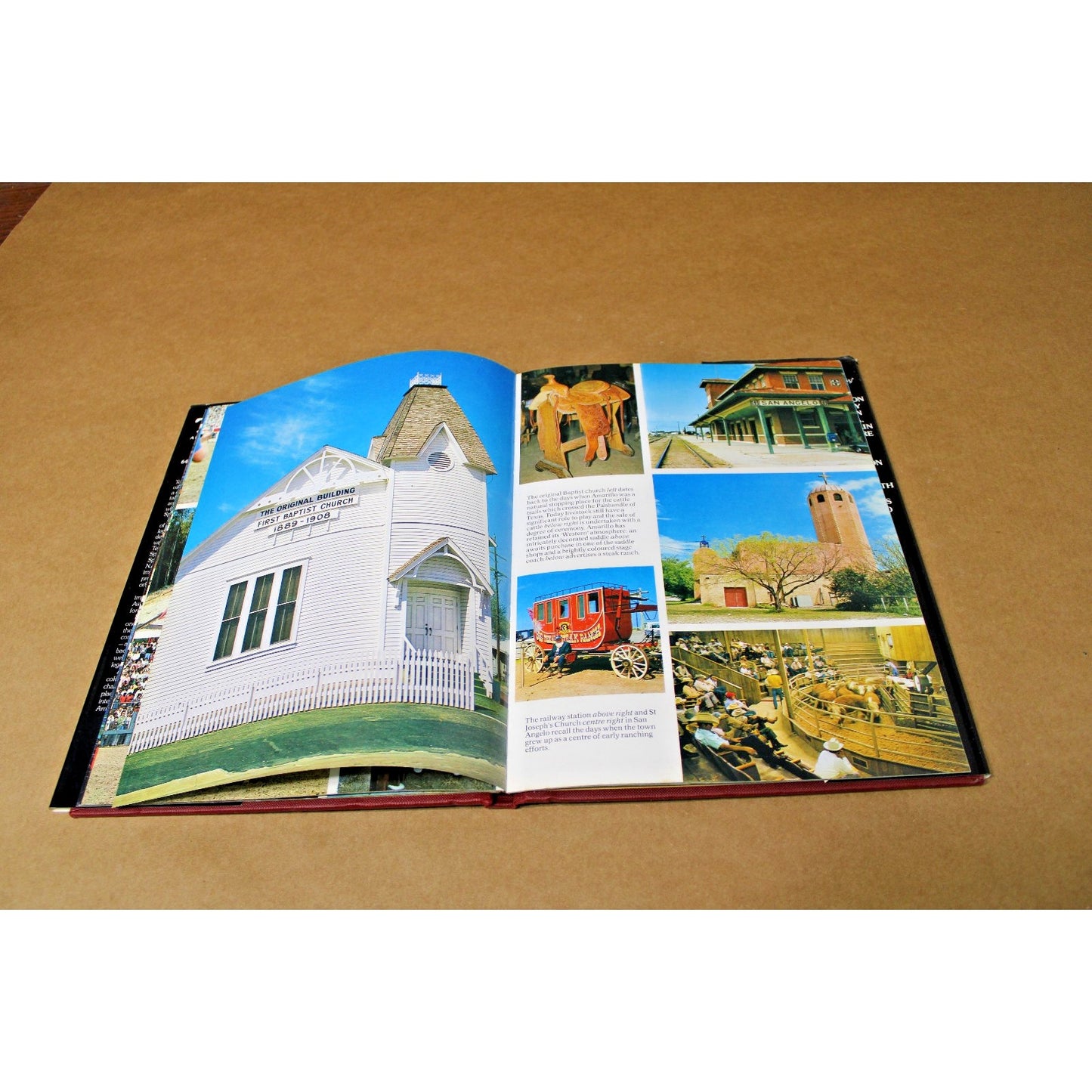 Texas : A Picture Book to Remember Her By, 1979 w/ 64 Color Photos, Dust Jacket