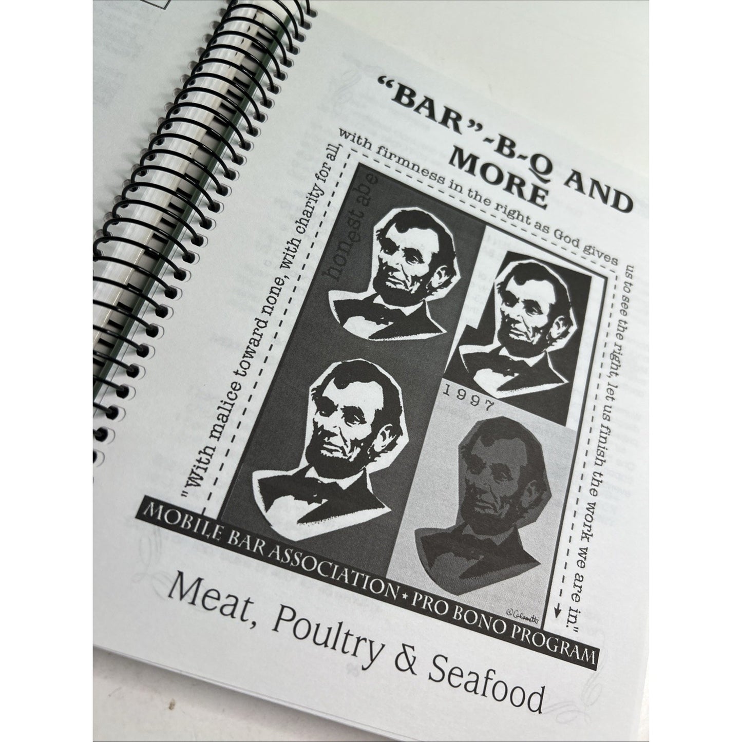 2001 Cookbook Mobile AL Bar Association Volunteer Lawyers Program Recipes