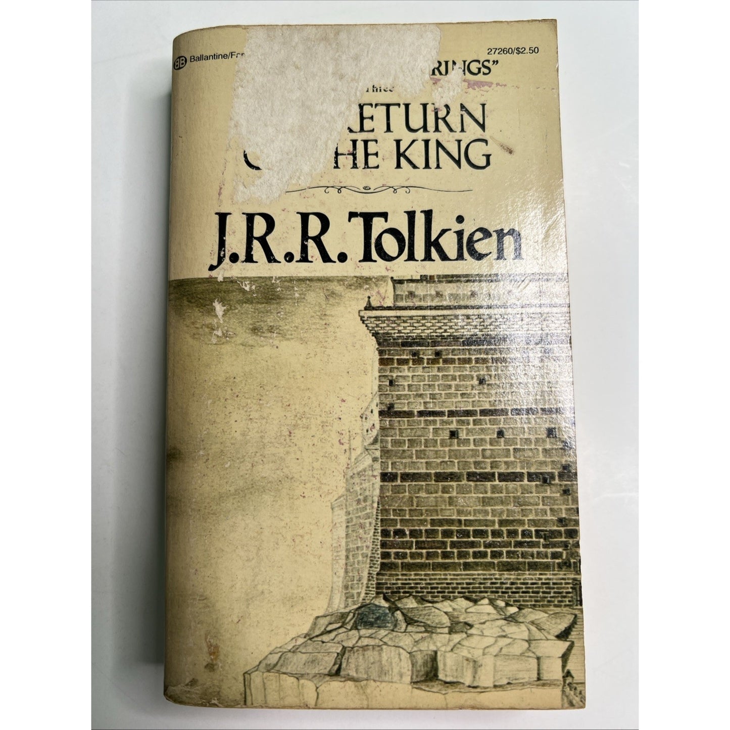 The Return Of The King By JRR Tolkien 1978 Paperback Ballantine Fantasy LOTR