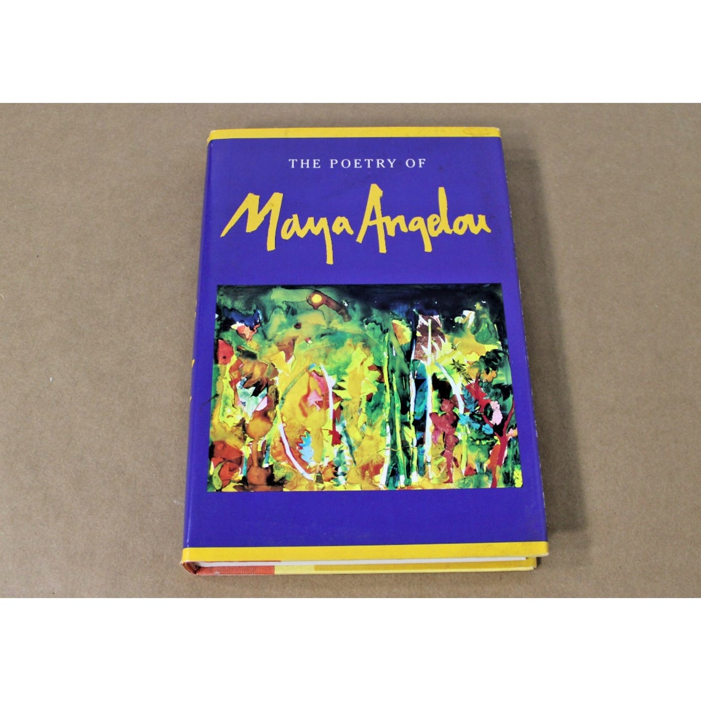 The Poetry Of Maya Angelou -1993 Collection, HC/ DJ VG+