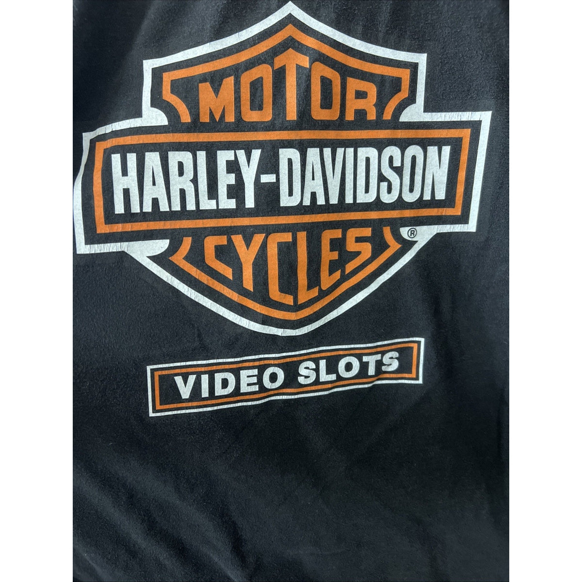 Harley-Davidson Motorcycles Men’s Tshirt Video Slots Size XL