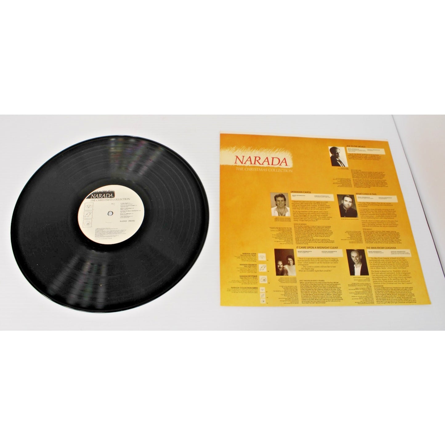 Narada- The Christmas Collection, 1988 New Age LP Compilation N-63902 EX/EX!