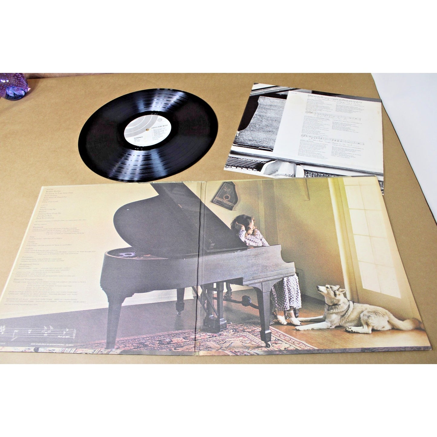 Vintage 1971 Album by Singer/ Songwriter Carole King - "Music" ft. James Taylor