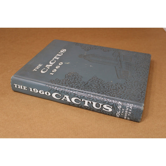 UNIVERSITY OF TEXAS Yearbook 1960 Austin, TX College - THE CACTUS - LONGHORNS
