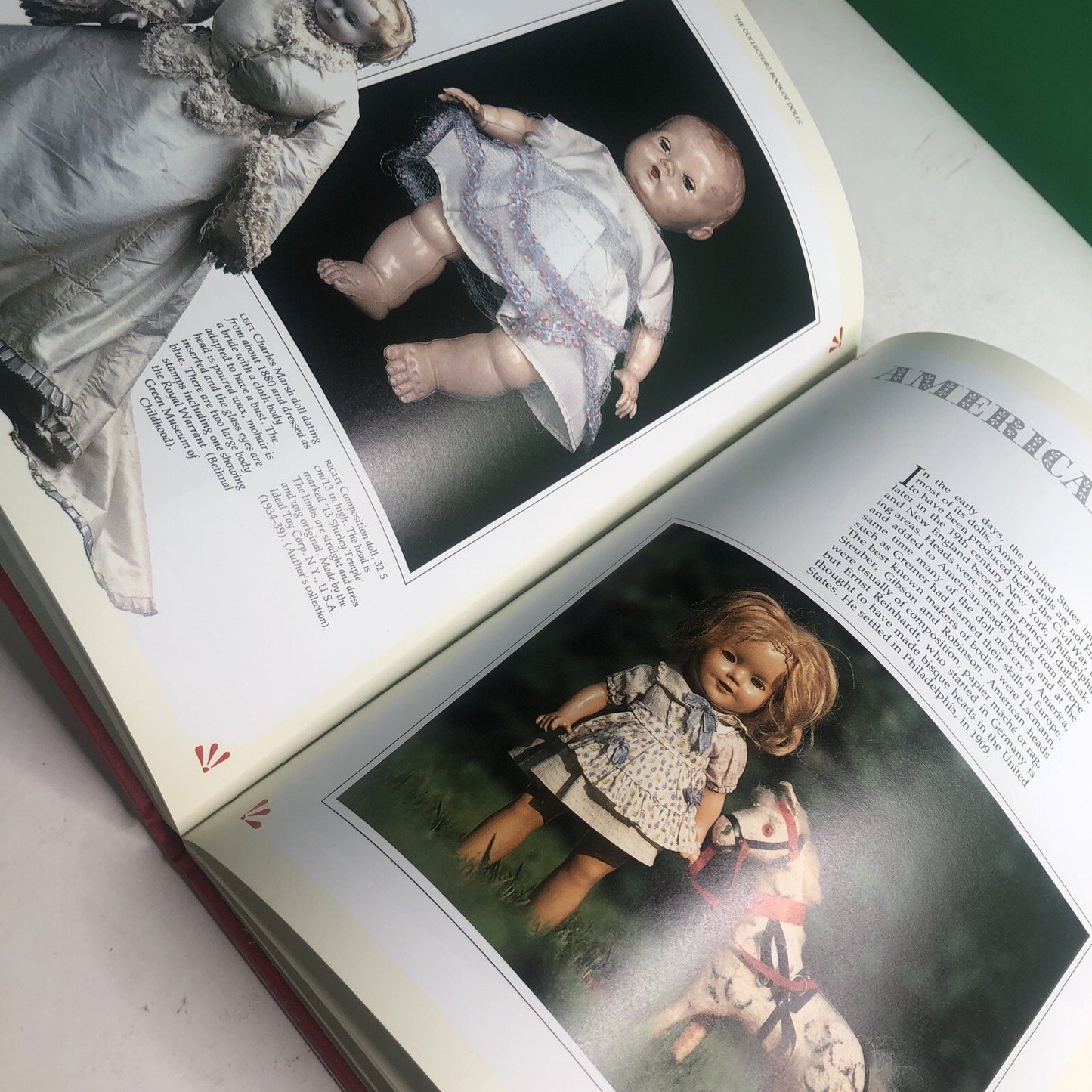 THE COLLECTOR’S BOOK OF DOLLS by BRENDA GERWAT-CLARK HC DJ Illustrated
