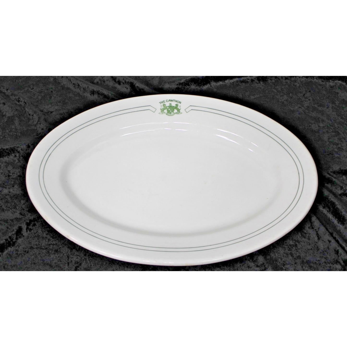 Vintage Mobile, Alabama Cawthon Hotel Platter- Hotelware Burley & Co. Serveware