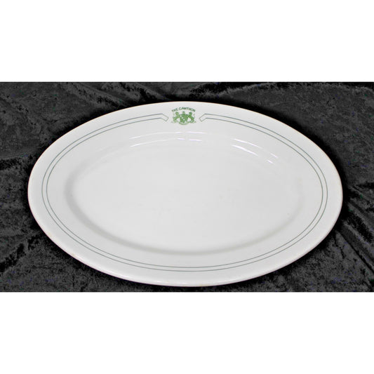 Vintage Mobile, Alabama Cawthon Hotel Platter- Hotelware Burley & Co. Serveware
