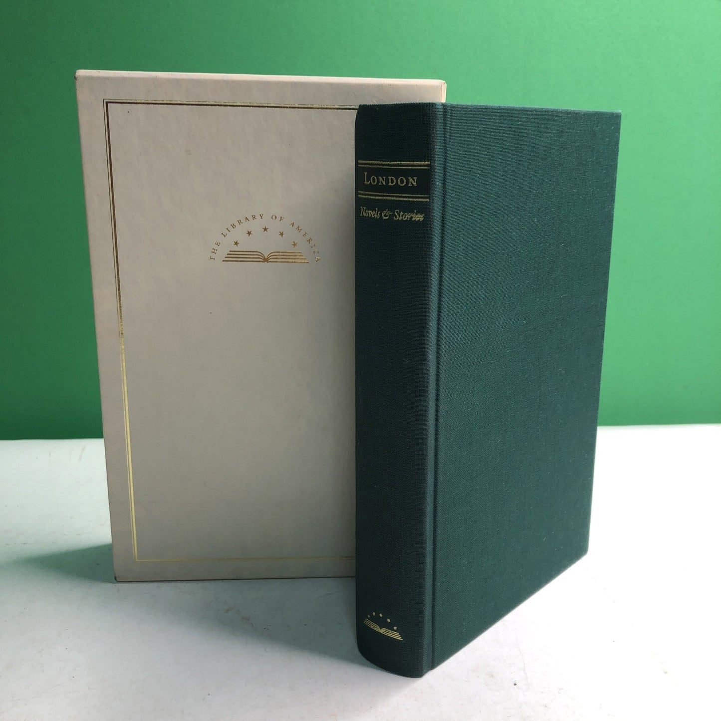 Jack London Novels And Stories Hardcover LOA Limited Slip Case Edition HC VG
