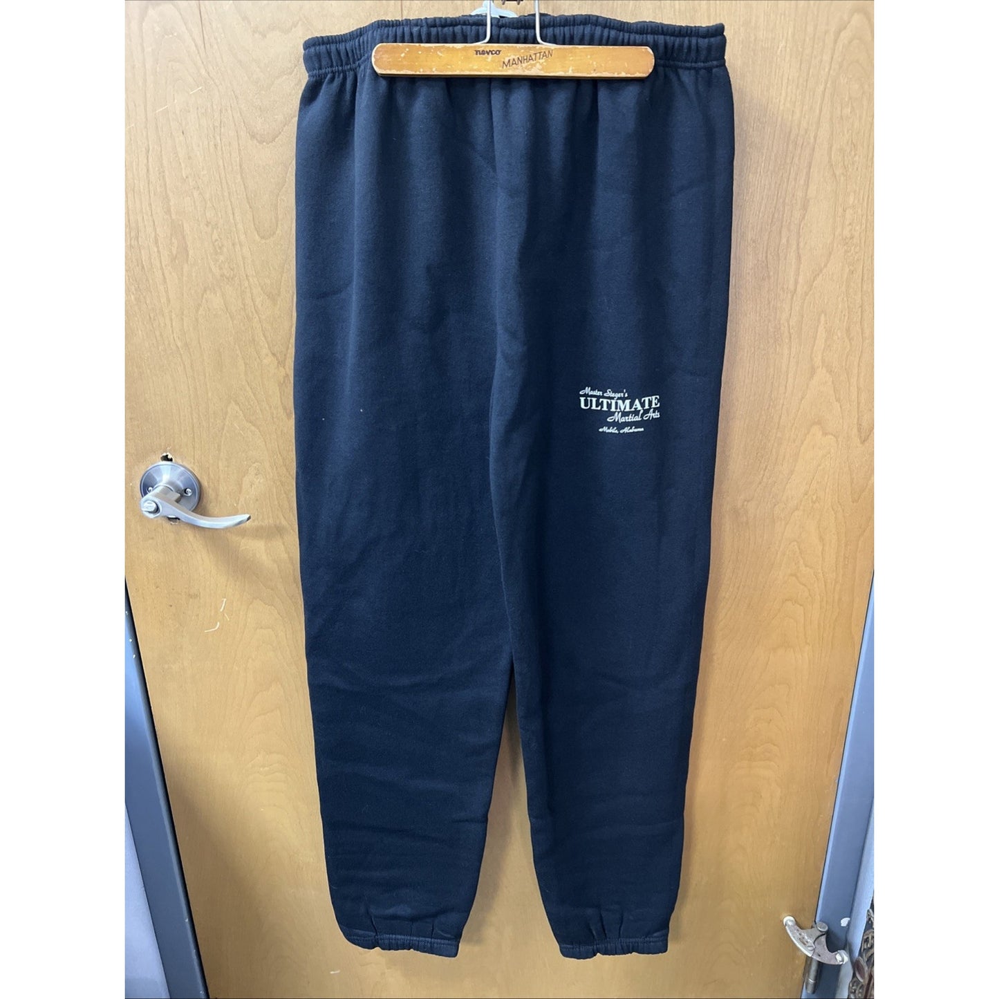 Mens Large Sweat Pants Master Steger’s Ultimate Martial Arts Mobile AL