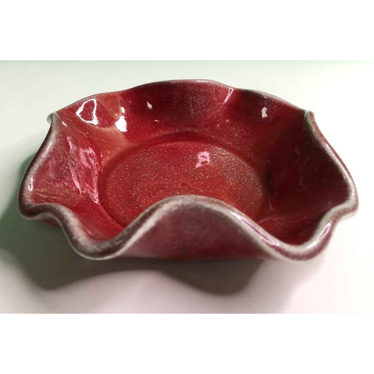 1960 Pinewood Pottery ASH or TRINKET TRAY By EDITH HARWELL Fairhope AL Alabama