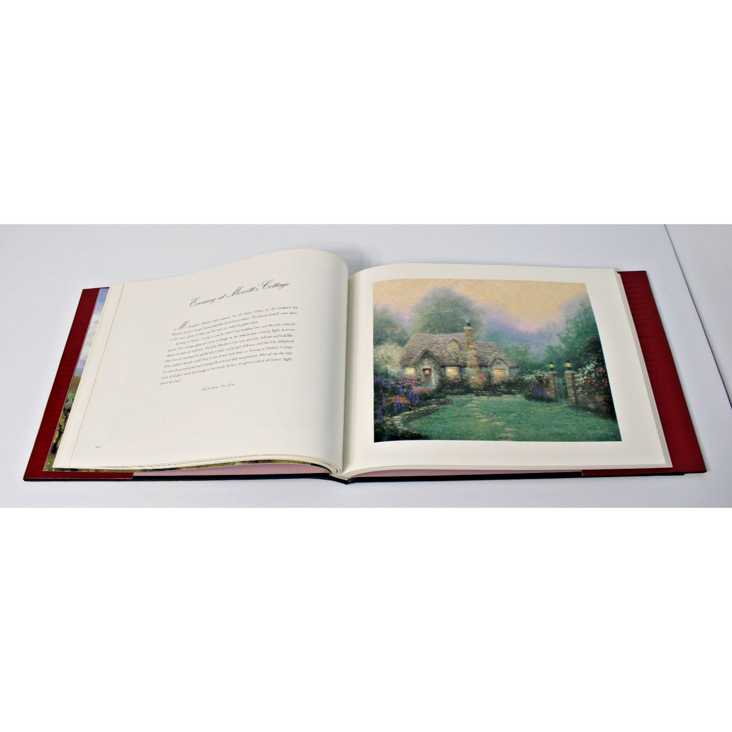 Thomas Kinkade: Paintings of Radiant Light, 1995- 1st Edition, Signed Bookplate