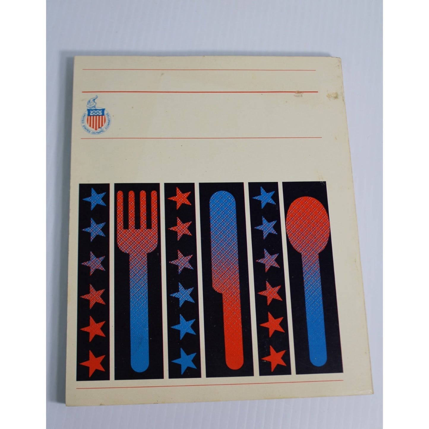 Vintage 1980 Moscow Olympics US Team Boycott Cookbook Schedule of Events 1979