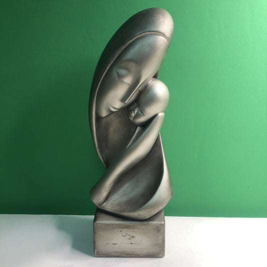 1962 Artistic Royal Krafts Madonna Baby Jesus Child Sculpture by Brower #1654