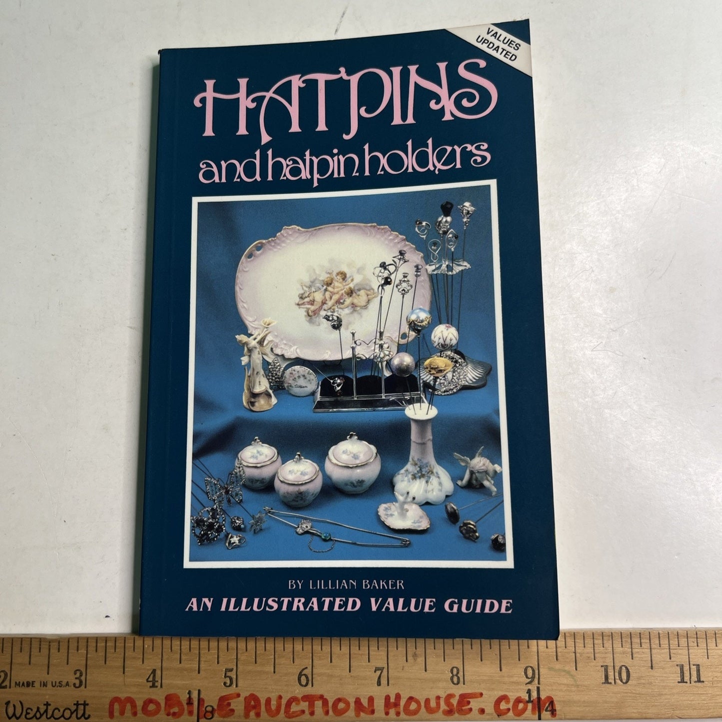 Hatpins and Hatpin Holders by Lillian Baker Updated 1992 Trade Paperback