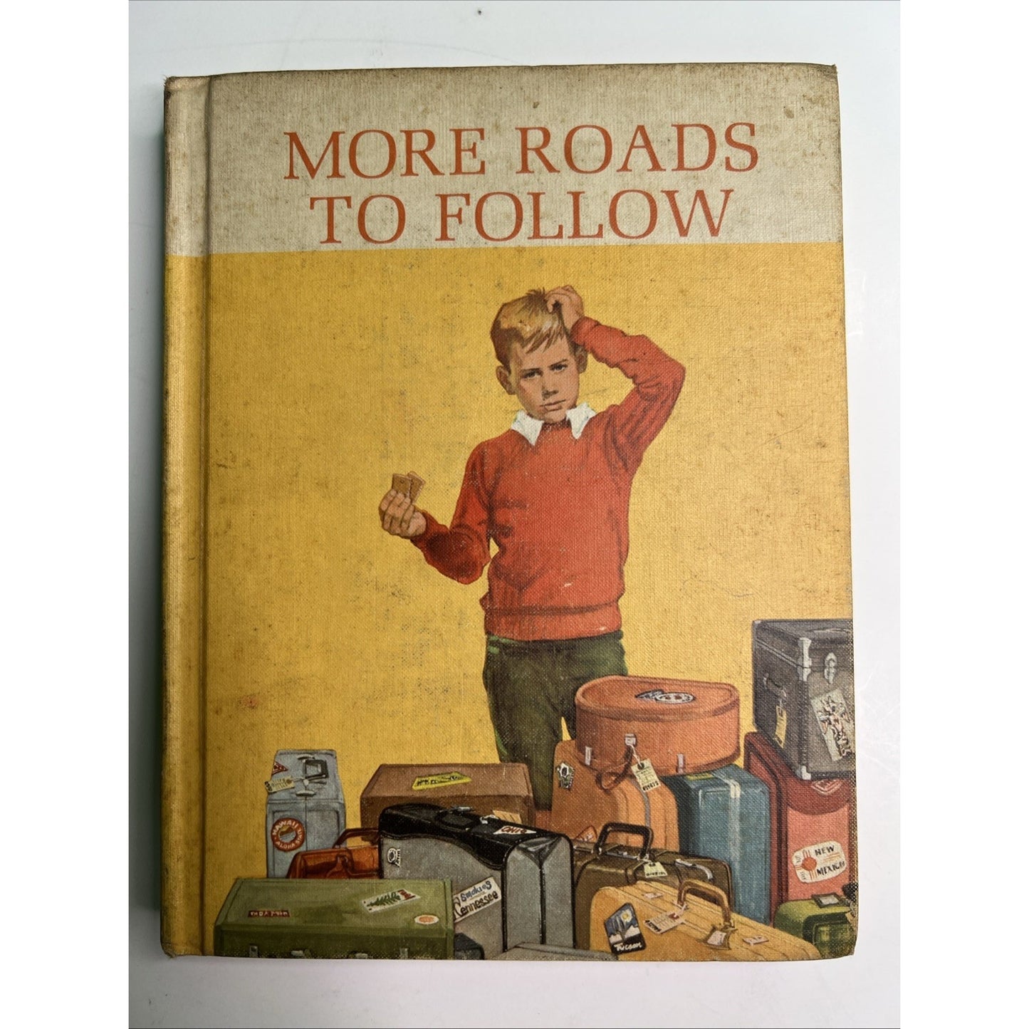 More Roads to Follow Hardcover Basic Reader by Scott Foresman 1964