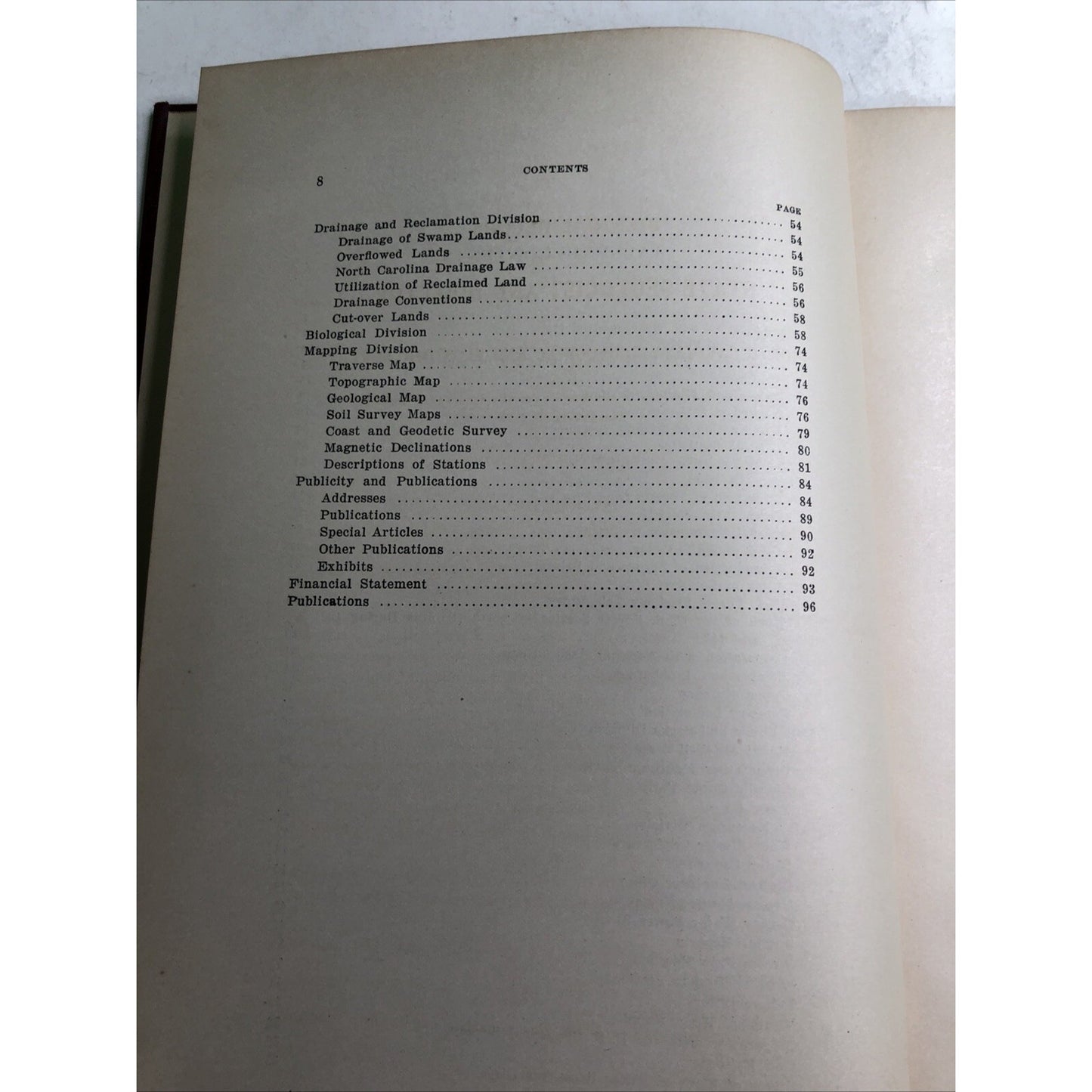 North Carolina Geological Economic Survey 1921-22 Biennial Joseph Hyde Pratt