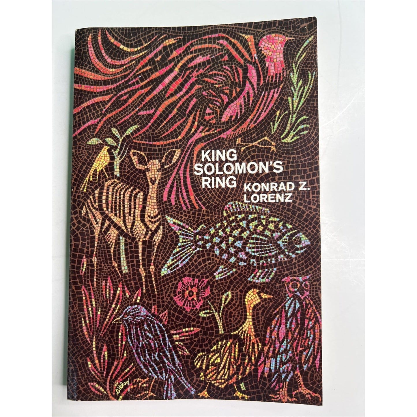 King Solomon's Ring by Konrad Lorenz 1962 Time-Life Illustrated Paperback Book