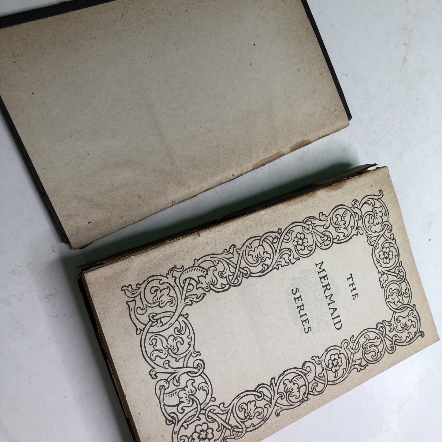 The Mermaid Series John Ford ca1900 HC Edited Havelock Ellis Front Cover Damage