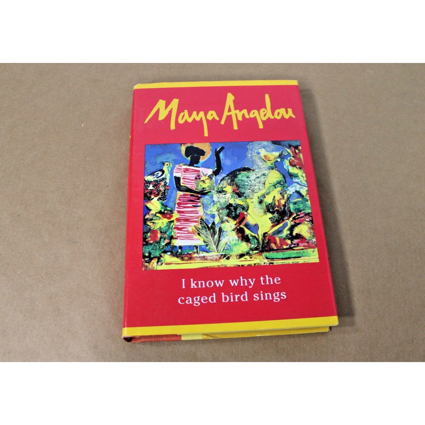 I Know Why the Caged Bird Sings, Maya Angelou 1993 HC/DJ Book Club Edition