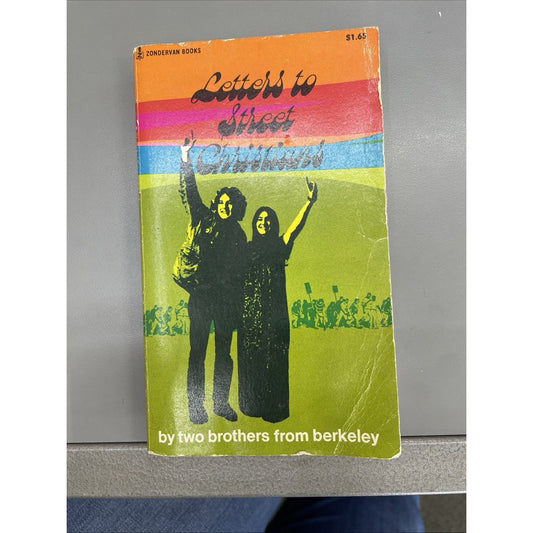 Letters to Street Christians by Two Brothers from Berkeley 1971 PB Hippie Bible