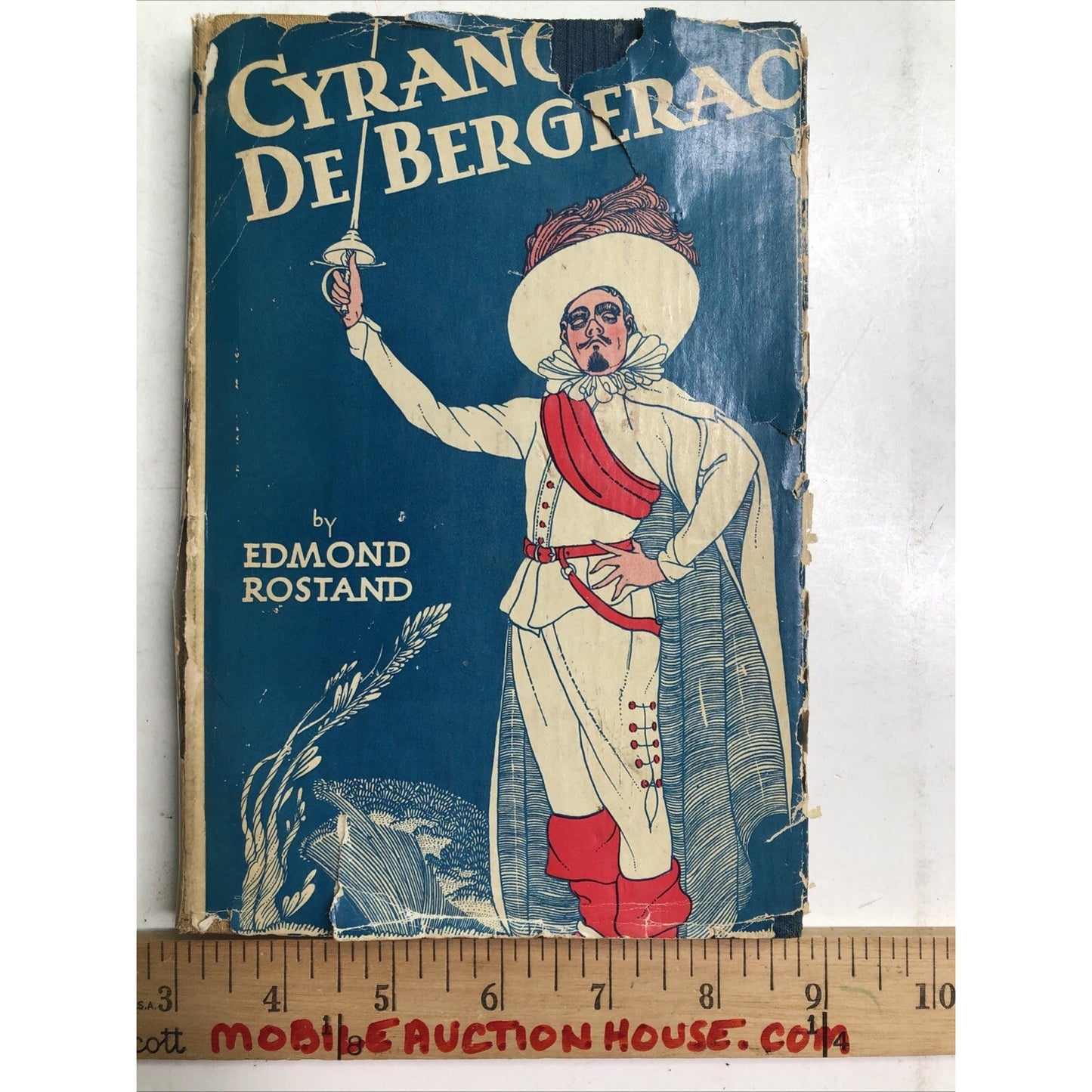 Cyrano De Bergerac By Edmond Rostand 1931 Nino Carbe Illustrated HC DJ