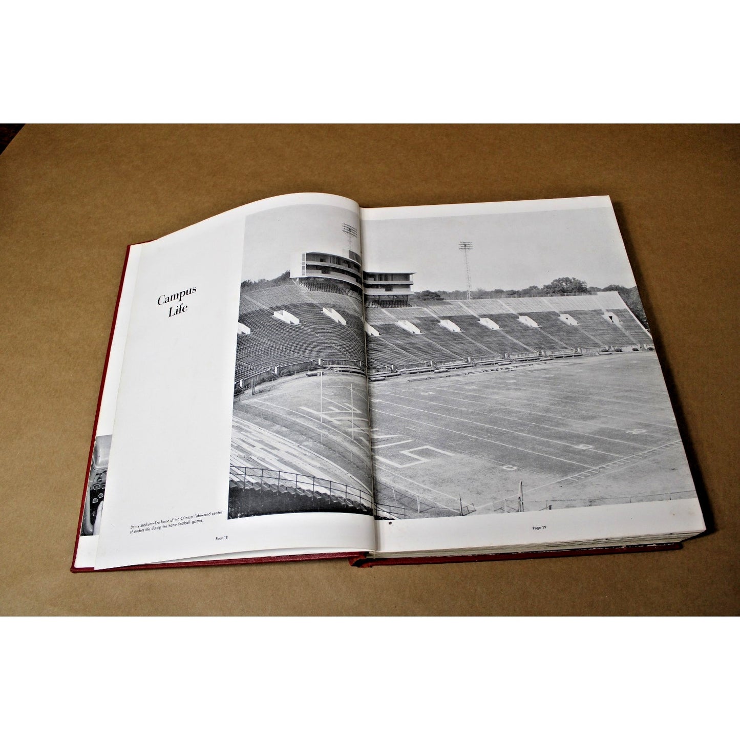 1964 University of Alabama Corolla Yearbook, Bear Bryant, Joe Namath