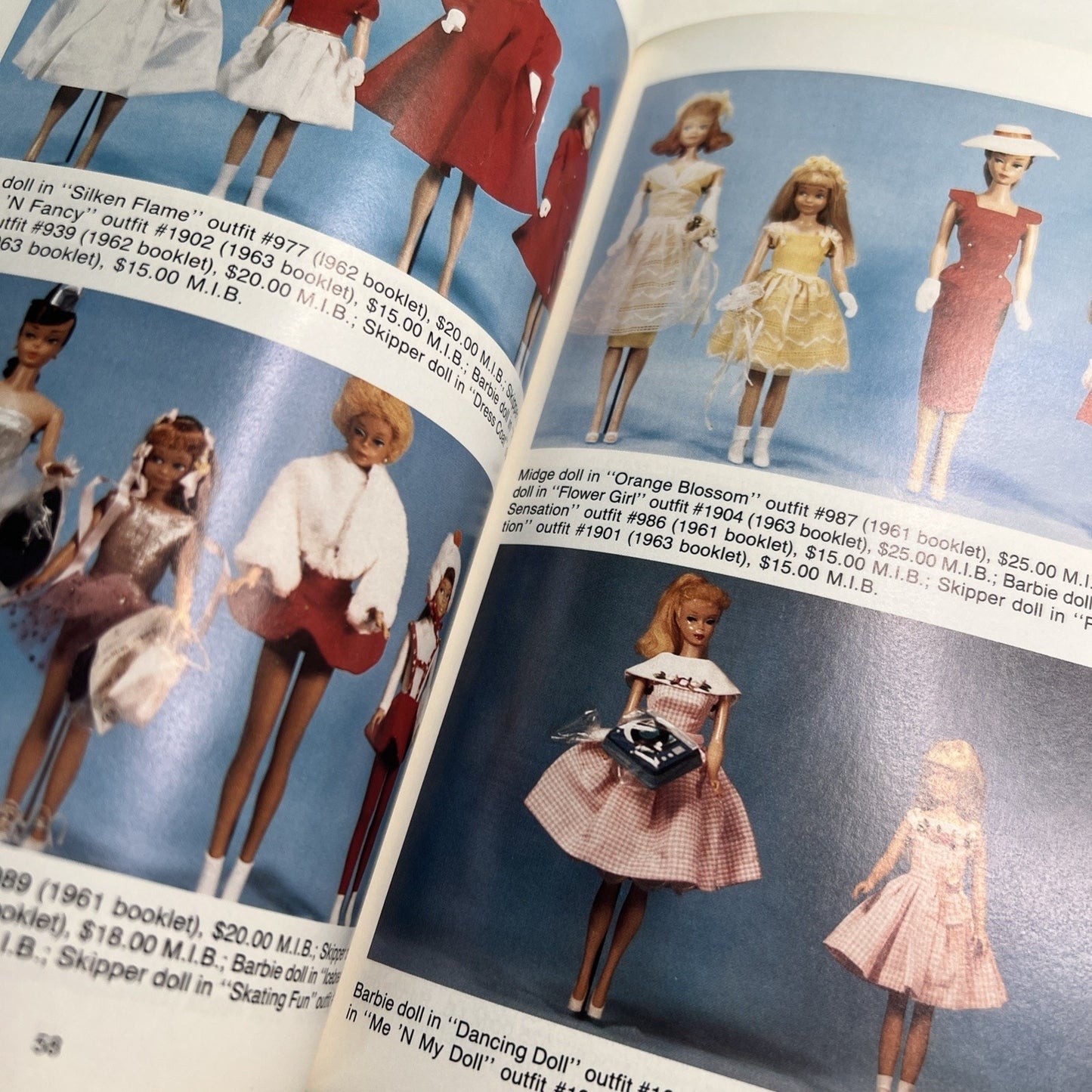 World Of Barbie Dolls Illustrated Value Guide 1985-1986 PB Paris & Susan Manos